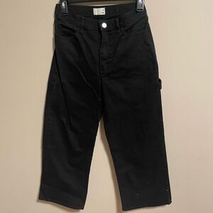 Aritzia Wilfred Free Ashika Carpenter Wide Straight Leg Pants High Waist- Size 2